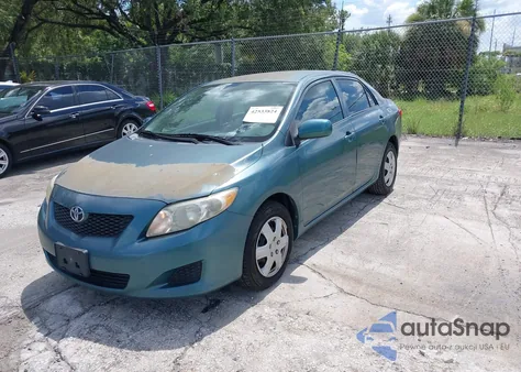 2010 Toyota Corolla Le z USA, uszkodzony, nr VIN 1NXBU4EE8AZ221537